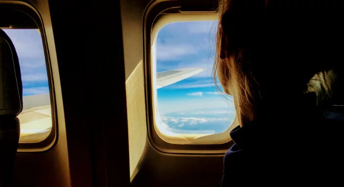 Window seats offer better conditions to sleep. 