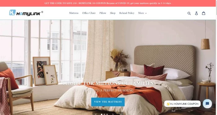 HomyLink Mattress Review