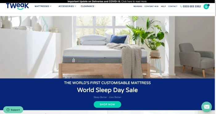 Tweak Mattress Review