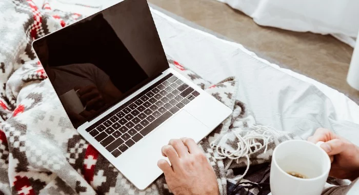 Limiting your screen time at night will help you sleep better.