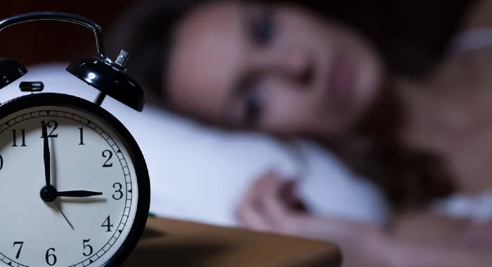 Difficulty falling asleep might mean you have sleep anxiety disorder.