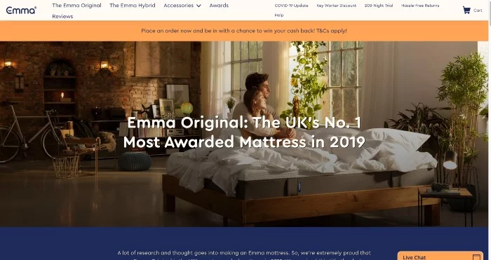 Emma Mattress Awards