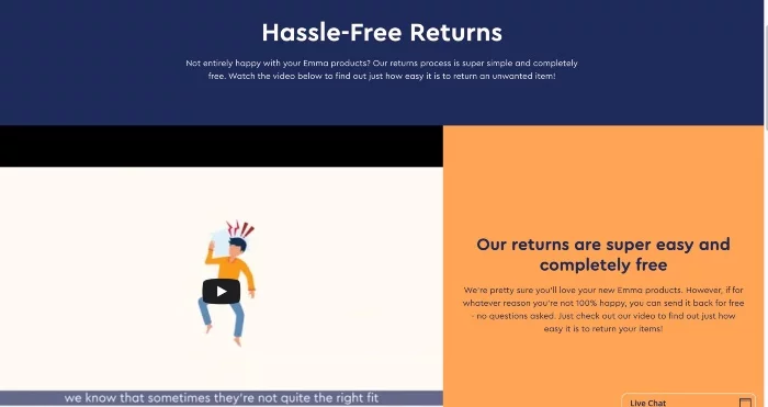 Emma Mattress Refund