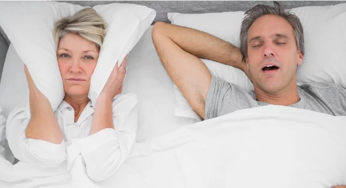 Sleep apnoea is different from snoring.