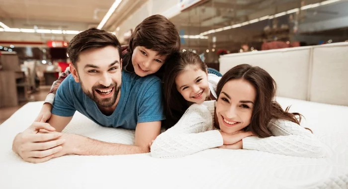 More weight = firmer mattress