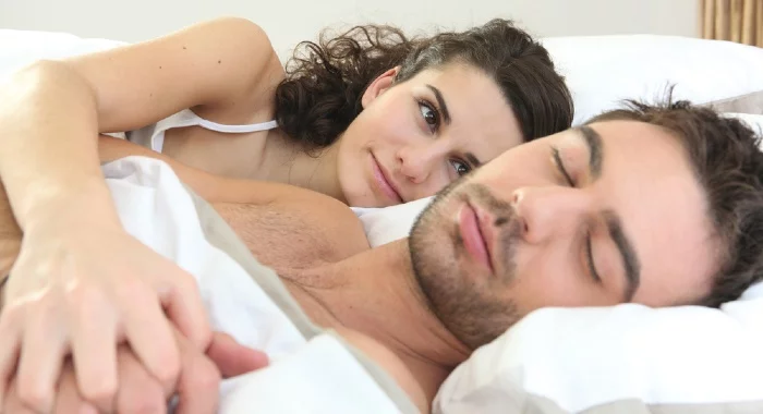 The best way to help a sleepwalker is to be gentle and engage in talks with them. 