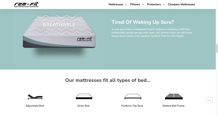 REM-Fit Breathable Mattress