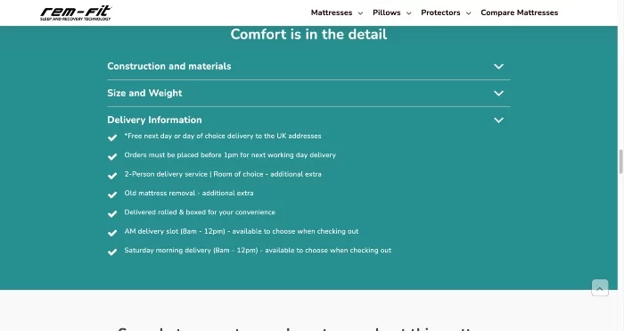 REM-Fit Delivery Times